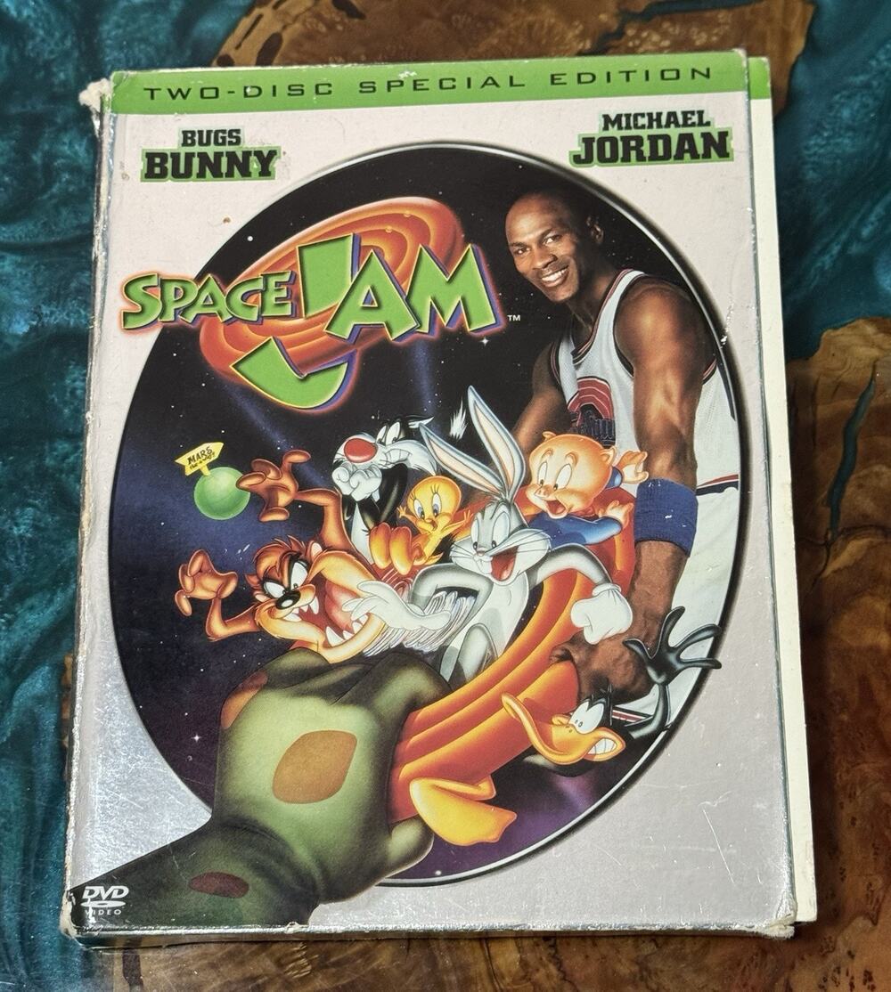 Space Jam Two-Disc Special Edition DVD PG Michael Jordan Looney Tunes Comedy